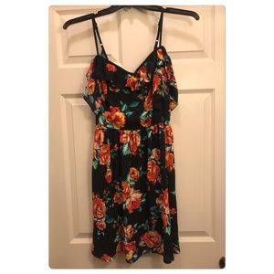 Floral print dress